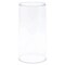 Pioneer Plastics 280C Round Plastic Display Cases for Dolls, Bears, Action Figures, 4" W x 8" H